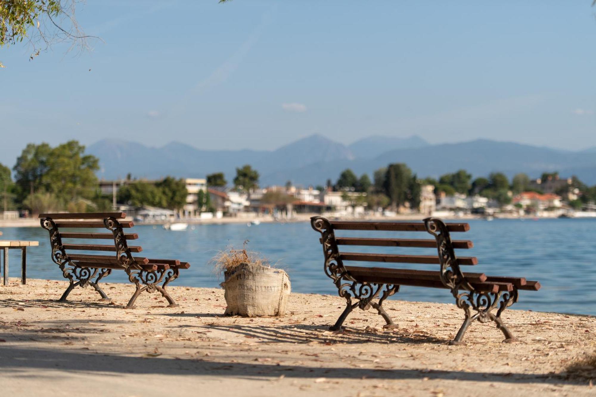 Moukas Seaside Apartments Romantico Selianítika المظهر الخارجي الصورة